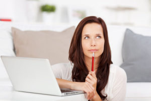 woman thinking